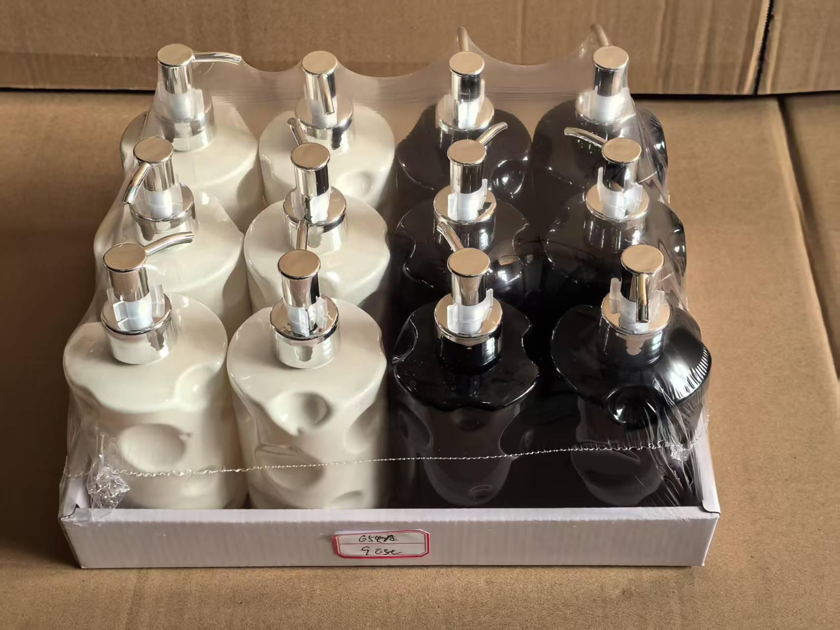 N-8655圆形奶酪沐浴露瓶BOTELLA DE GEL DE DUCHA 16 PCS