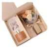 Aromatizador con Difusor en varillas y Rosas de Jabón con Caja de Regalo - Beige