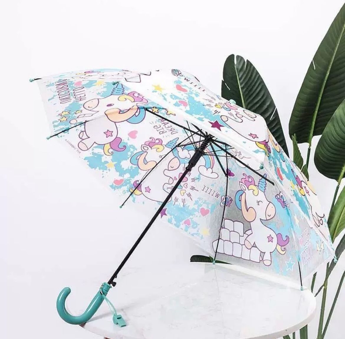 Paraguas Infantil Unicornio – Diseño Fantasía
