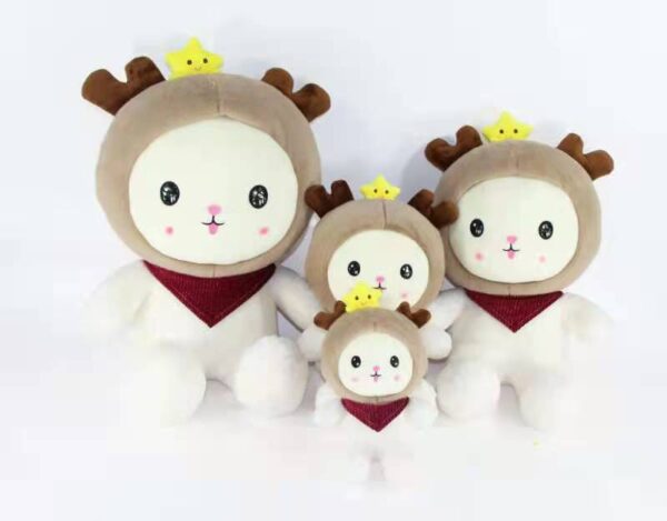 Peluche disfrazado de Reno 50 cm