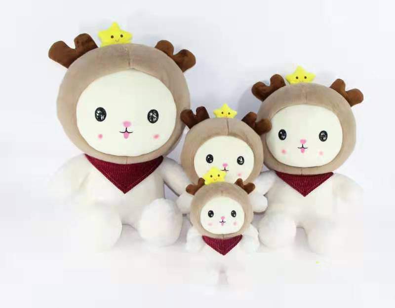 Peluche disfrazado de Reno 50 cm