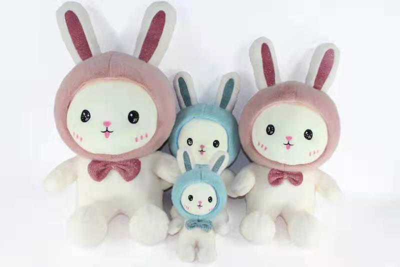 Peluche disfrazado de Conejo 50 cm