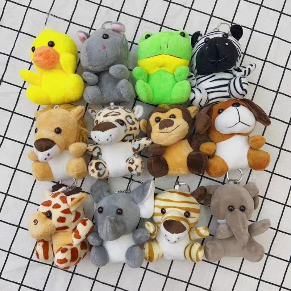 Peluche de Animales Llavero Pequeño