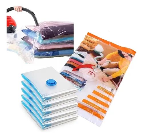Bolsa de Vacío Transparente 70×110 cm – Resistente y Reutilizable