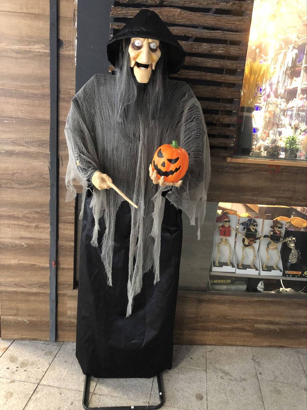 拿南瓜巫婆JUGUETE FESTIVO