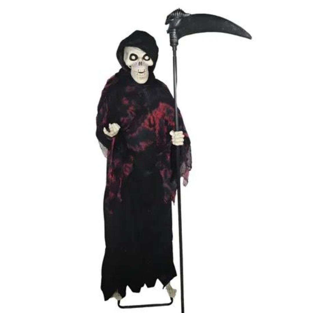 Espectro de la Muerte con Guadaña Gigante – Decoración de Halloween