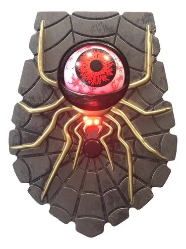 Timbre de Puerta con Araña – Decoración Interactiva de Halloween