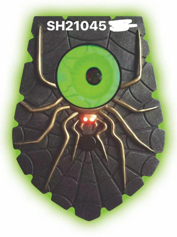 Timbre de Puerta con Araña  – Decoración Interactiva de Halloween