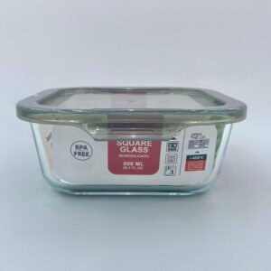 800ml Square crisper
15.2*6cm ,unit:Pcs
glass with PP lid