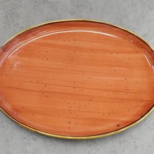 12″oval plate
30.5*22*3cm
Porcelain
956g