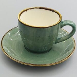 cup&saucer 80ml
cup：8.5*5cm
saucer：11.5*1.5cm
Porcelain
209g