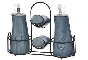 castor 5pcs
5.5”vinegar-V
5”oil-O
3”pepper-2 holes
3”pepper-3 holes