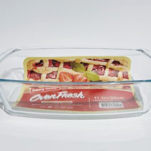 1.8L Baking Pan
27*14*7.2cm, 780g
unit:Pcs
Glass