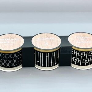 3pcs Castor 
3pcs/color box, Unit:set
Cans：10*10*7cm,1251g
Porcelain