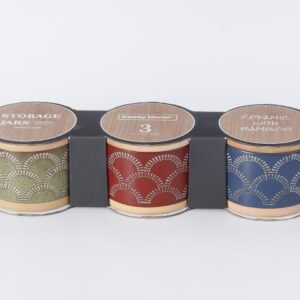 3pcs Castor 
3pcs/color box, Unit:set
Cans：10*10*7cm,1251g
Porcelain