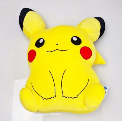 Cojin Pikachu 10” (25 cm) – Ultra Suave y Abrazable