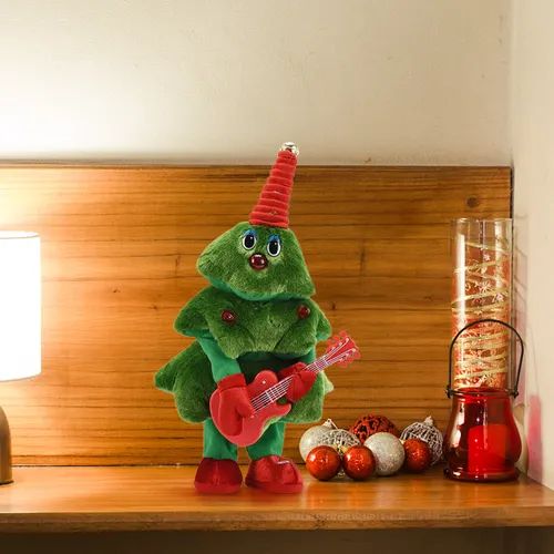 Árbol de Navidad Musical con Instrumento – Juguete Festivo Decorativo con Movimiento y Sonido