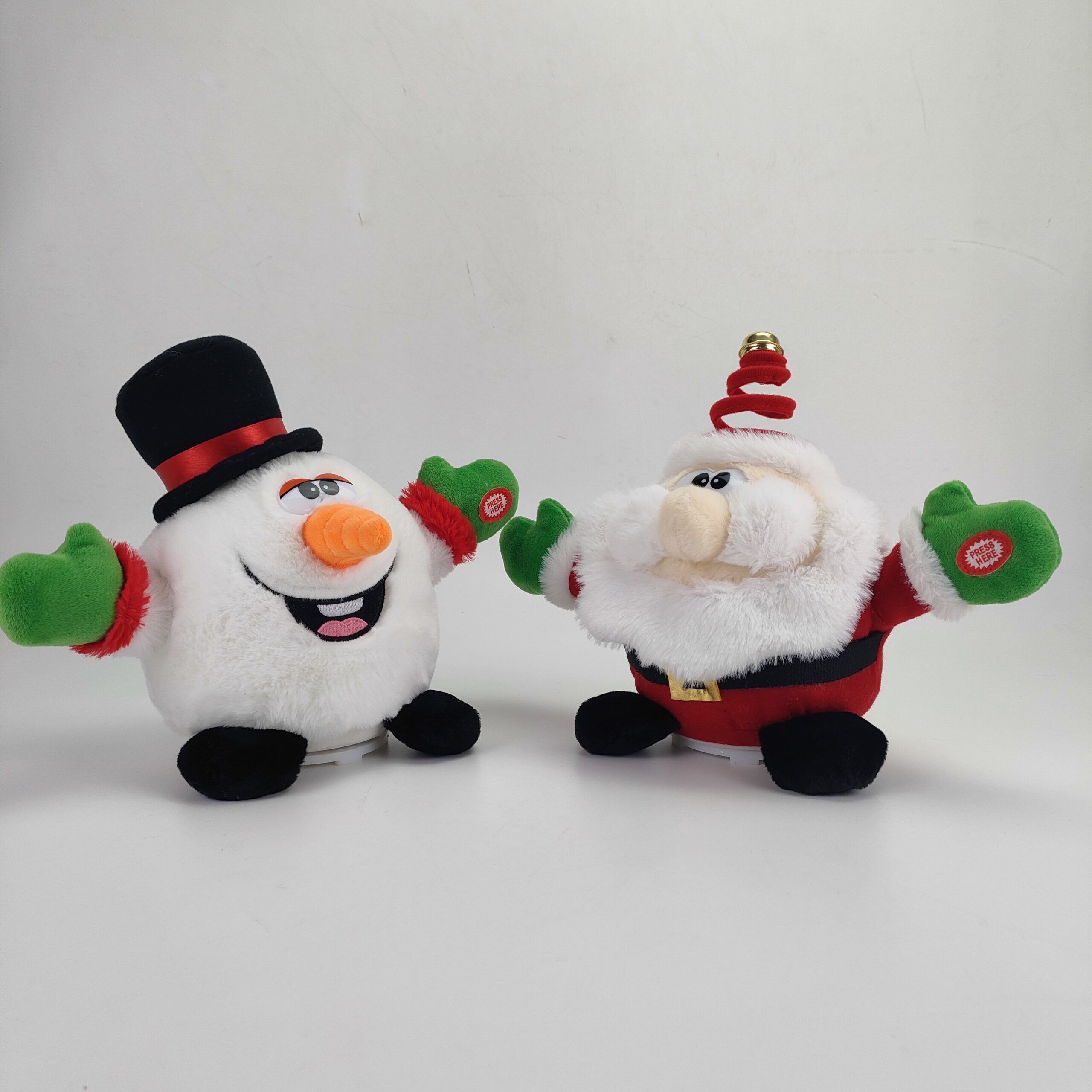 圣诞旋转老人雪人JUGUETE FESTIVO