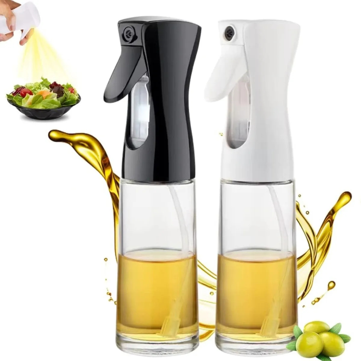 Botella Rociadora de Aceite 20×6 cm – Spray para Cocina y Freidora de Aire