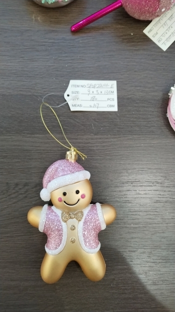 Colgante para Árbol de Navidad – Galleta de Jengibre