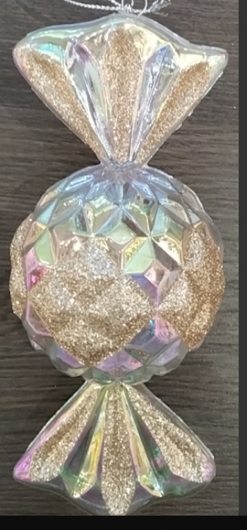 Colgante para Árbol de Navidad – Caramelo Esférico