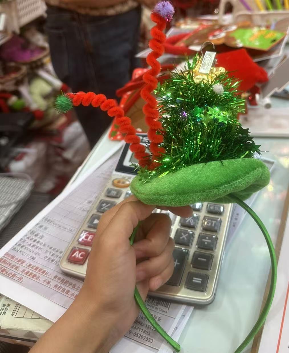 松毛大帽子 不带灯POR CABEZA