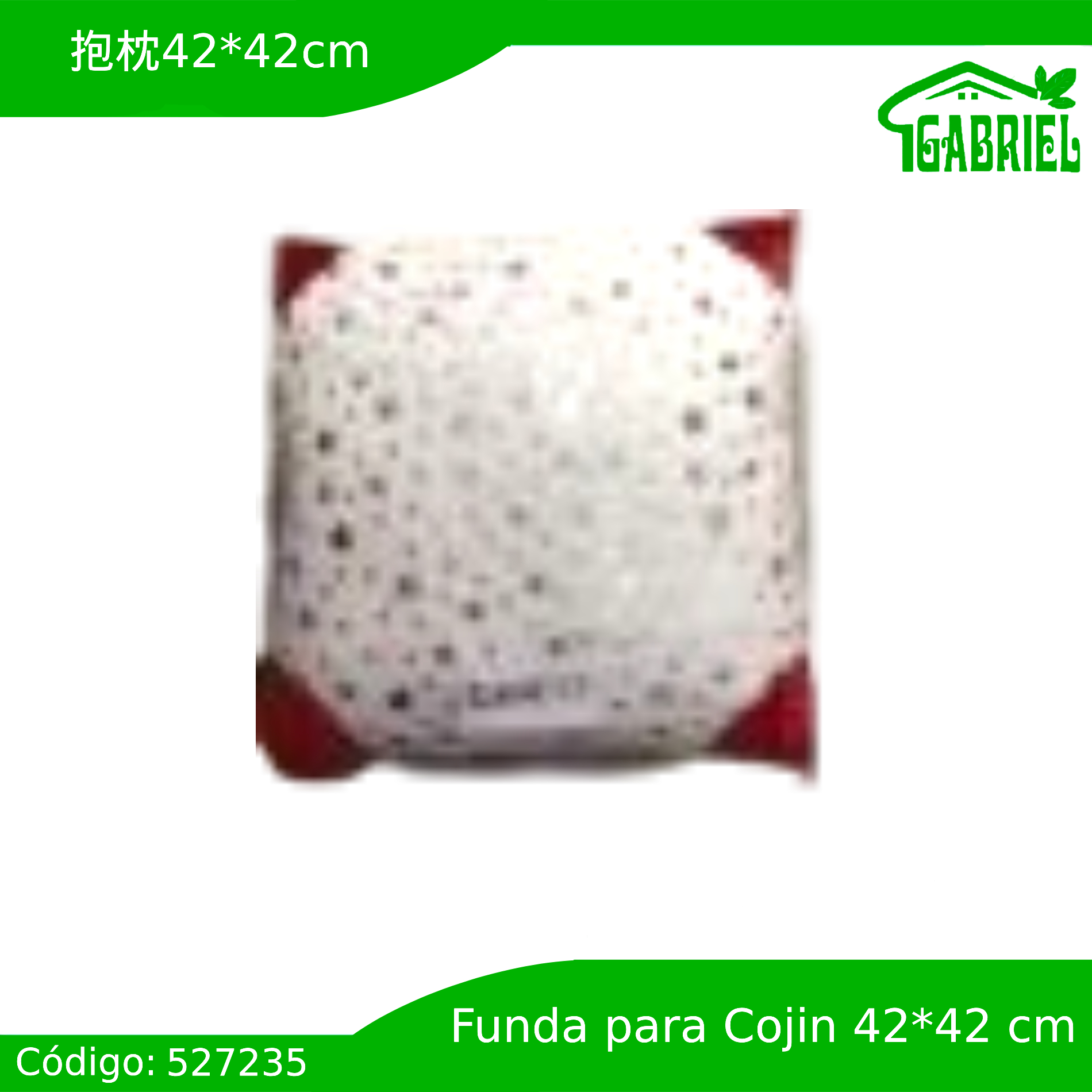 Funda de Cojín Navideño