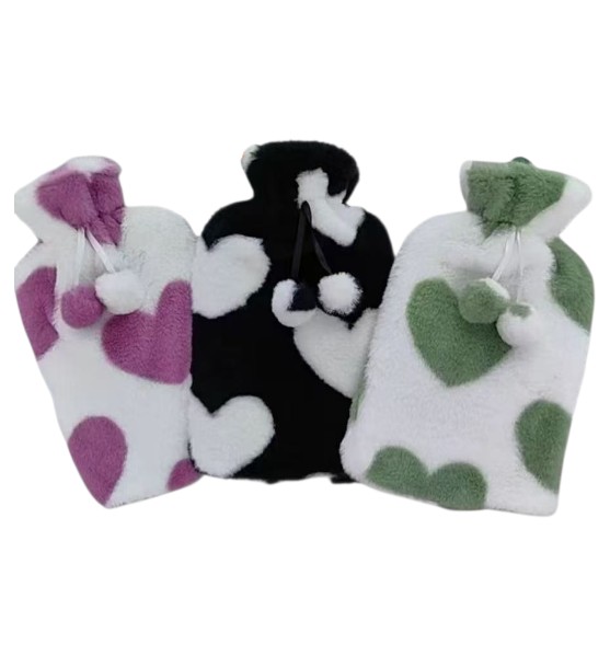 Guatero – Bolsa de Agua Caliente 2L con Funda de Corazón