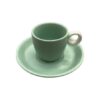 Set de Cerámica 2 Piezas – Taza 150 ml y Plato 15 cm - Diseño Elegante