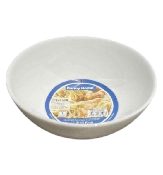 Bowl de Cerámica Blanca 14×6 cm