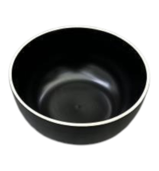 Bowl de Cerámica 14.8×7 cm – negro