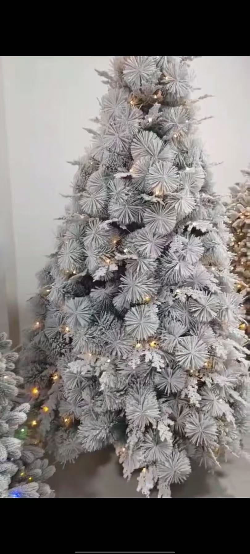 柏叶加松针植绒 180CM 300T 铁脚ARBOL DE NAVIDAD