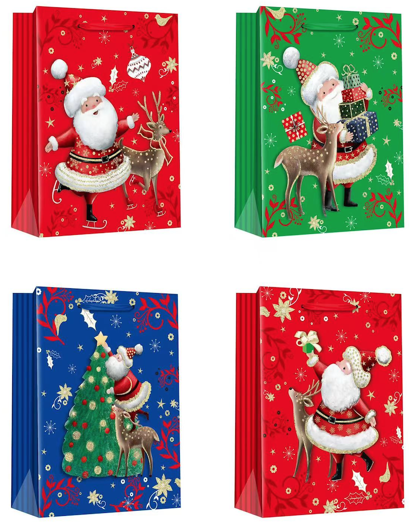 圣诞礼品袋-平版-30*42*12cmBOLSA REGALO