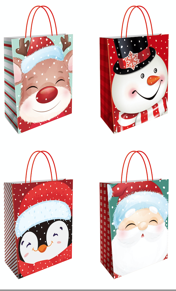 牛皮纸圣诞袋-22*27*11cmBOLSA REGALO