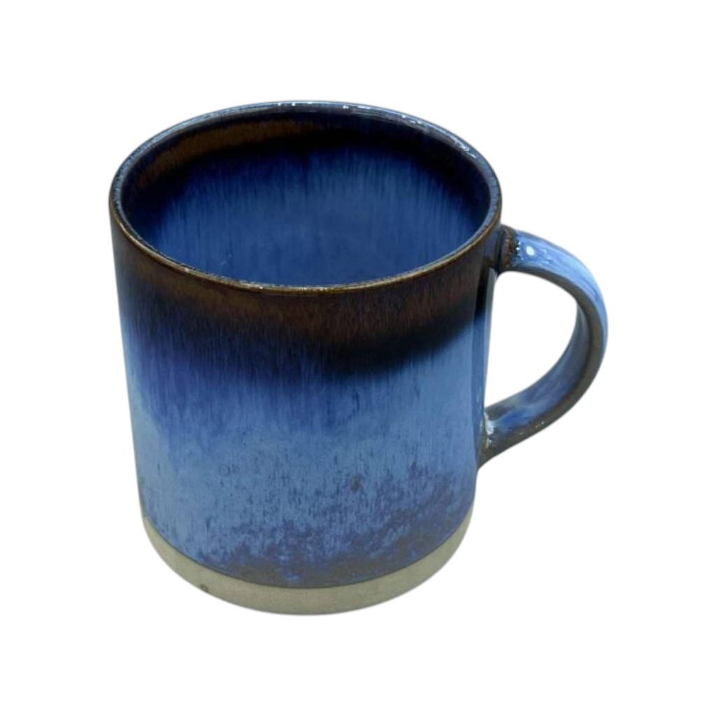 Taza de Porcelana 450 ml – Azul Degradado