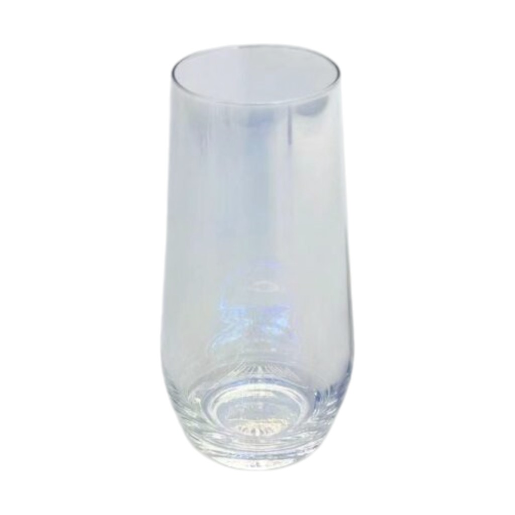 Set de 6 Vasos de Vidrio Transparente – 490 ml (15×6 cm)