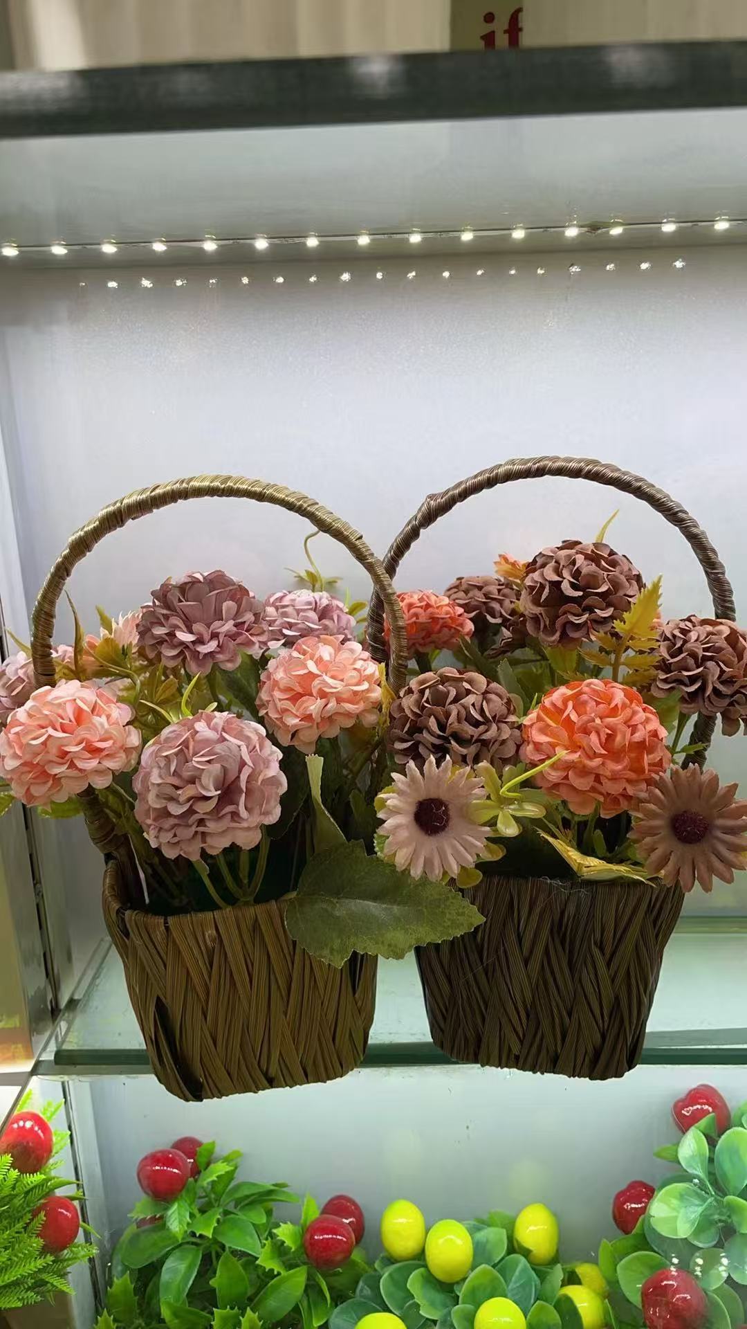 篮子球菊MACETA DE PLASTICO