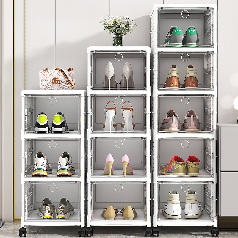 Caja de Zapatos Plegable con Imán 5 Niveles