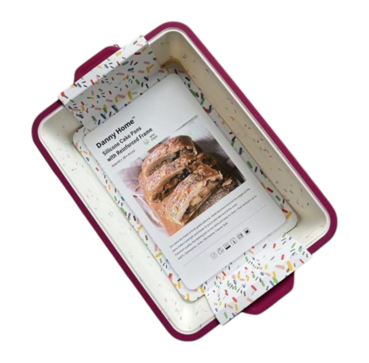 Molde para Torta Clásico para Hornear Pasteles y Queques