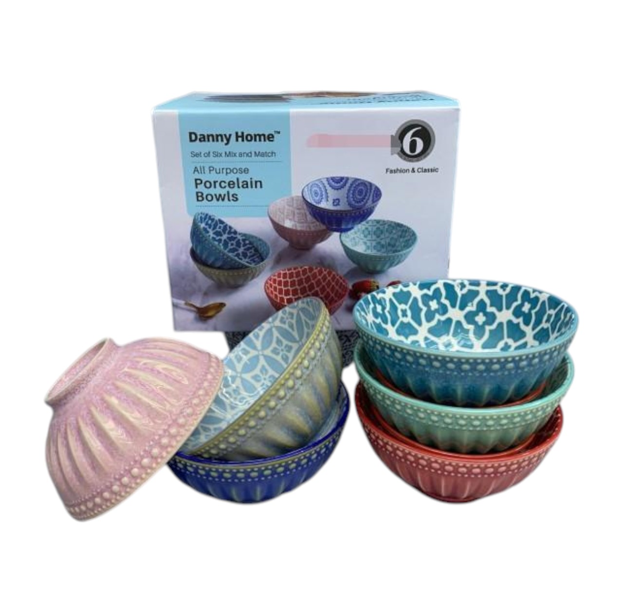 Set de Bowls de Cerámica – Pack 6 Unidades | Cuencos para Salsas, Postres y Snacks 9×5 cm