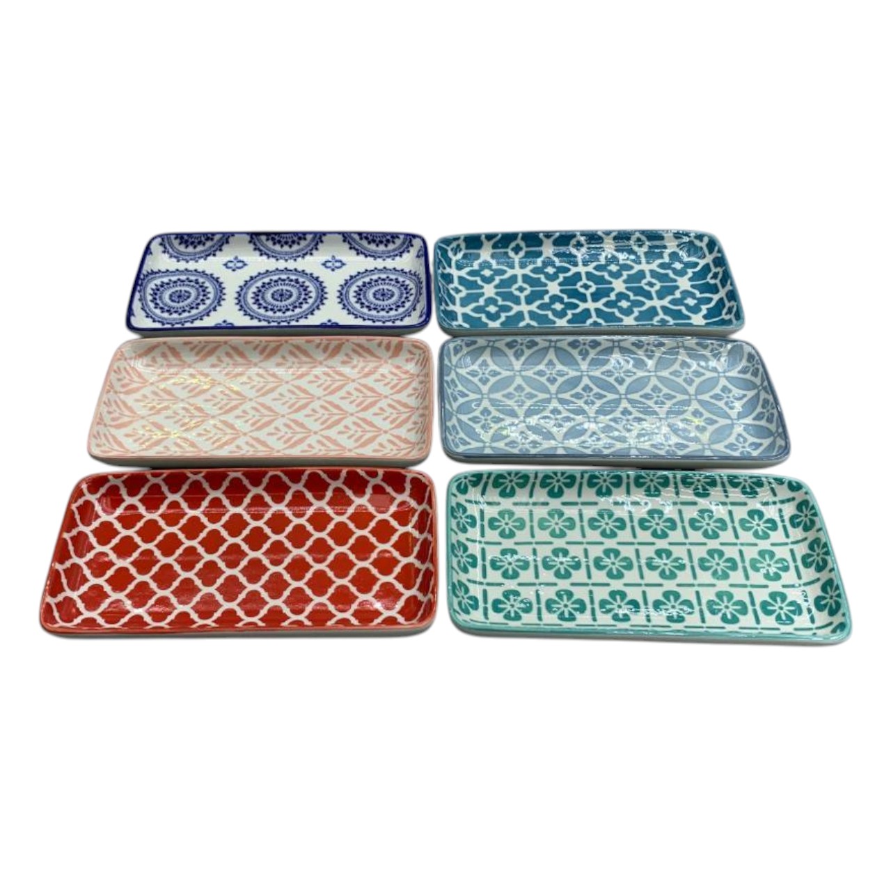 Plato Rectangular de Porcelana – 23x13x2 cm