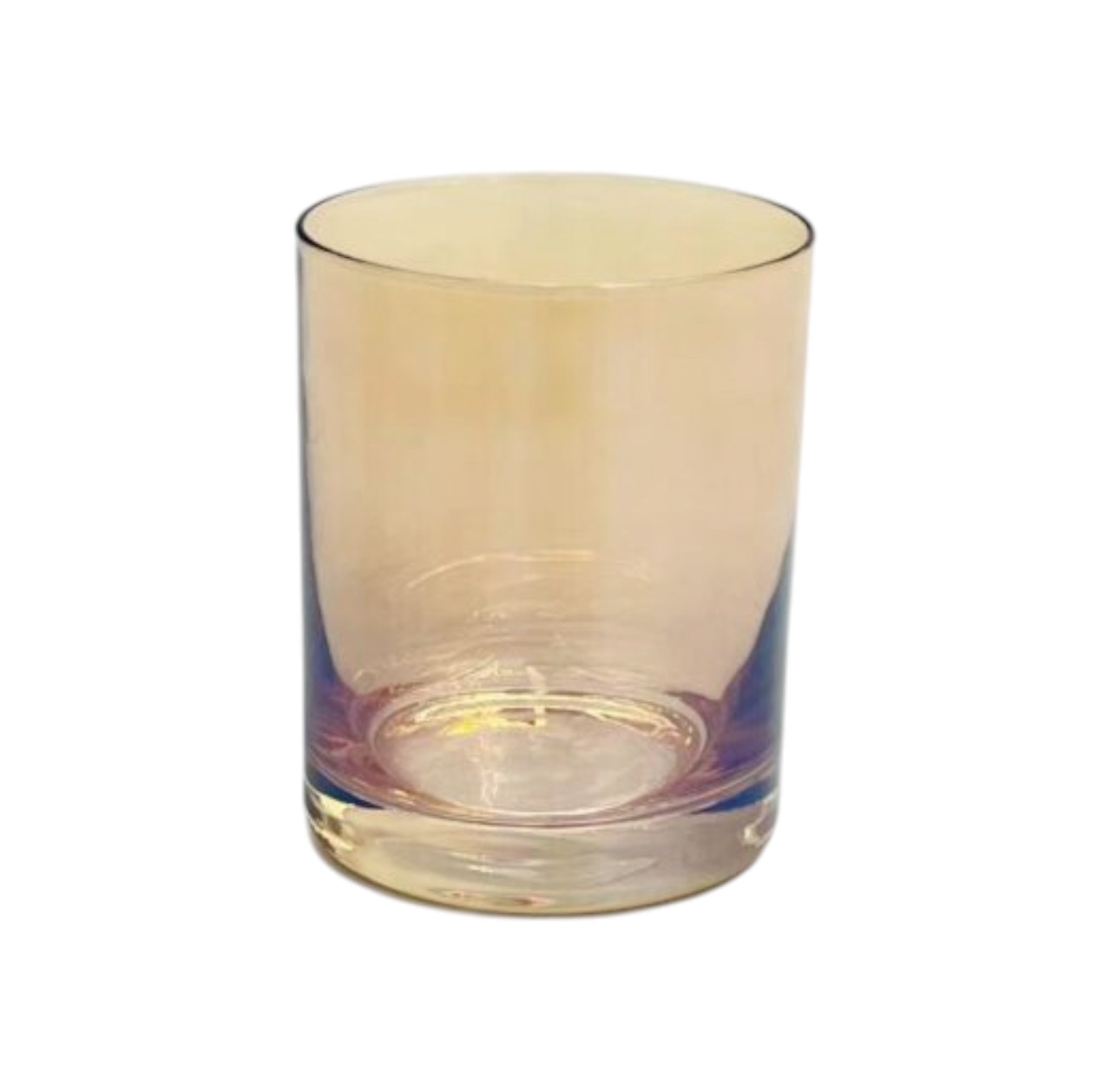 Set de Vasos 6 de Vidrio Naranja 410 ml – 10×8 cm