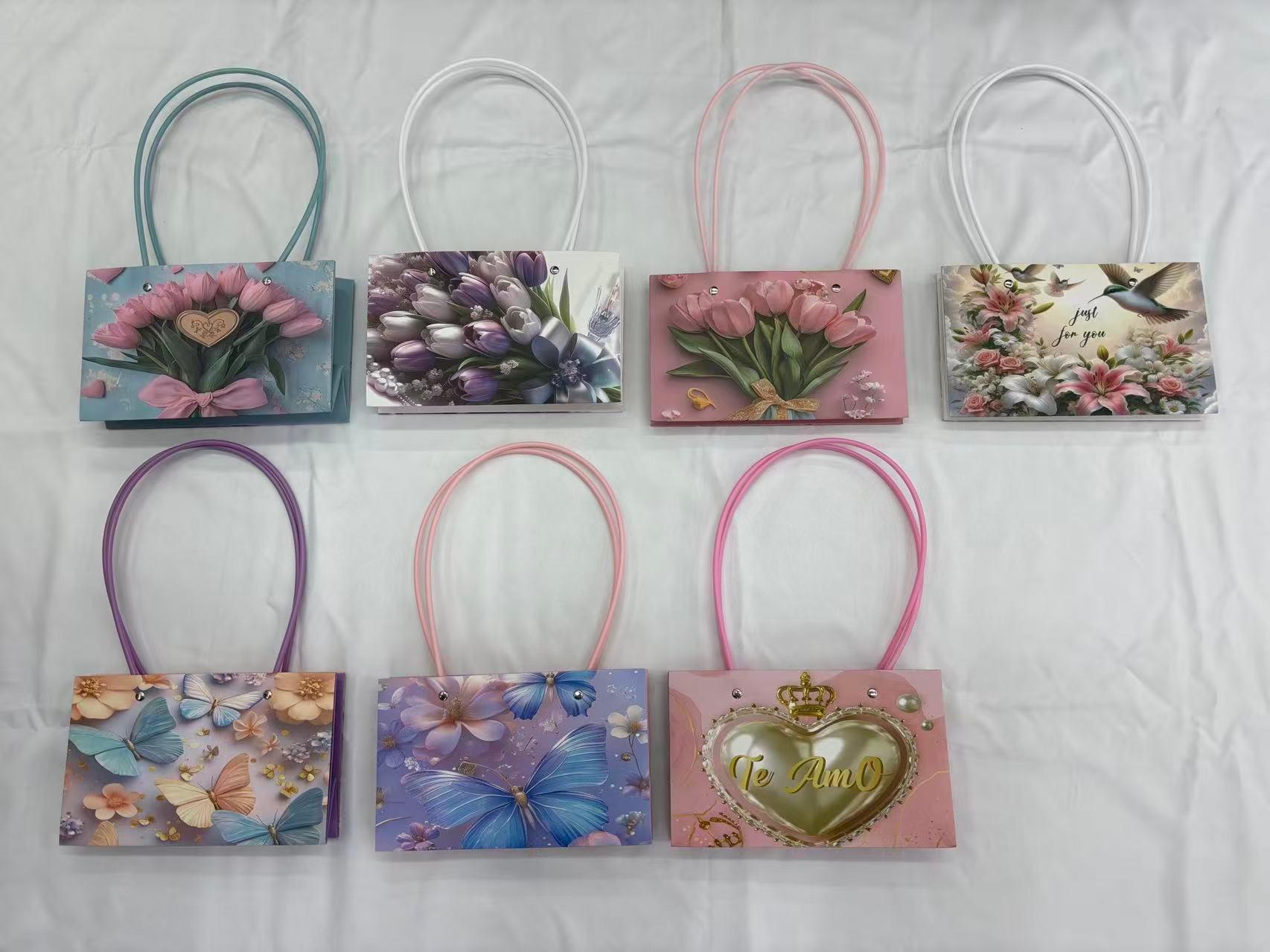 Bolsa decorativa para arreglos florales