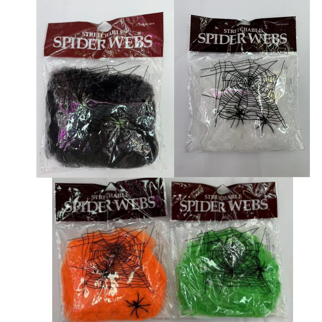 Telaraña decorativa para Halloween, 20 g