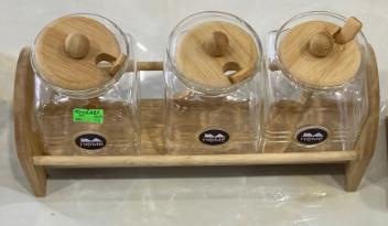 Frasco para condimentos con diseño Home