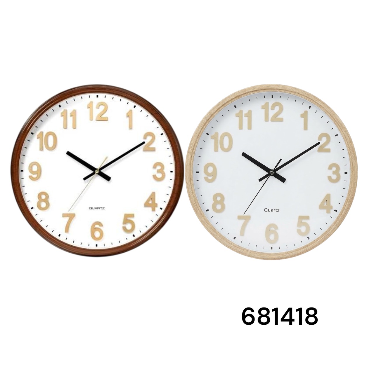 Reloj de pared redondo JK-9278Z de 40 cm