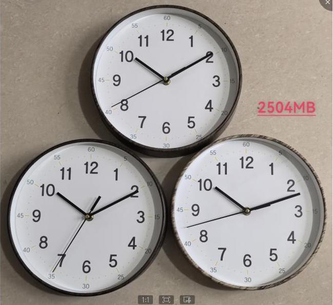 Reloj de pared redondo YHQ-2504MB