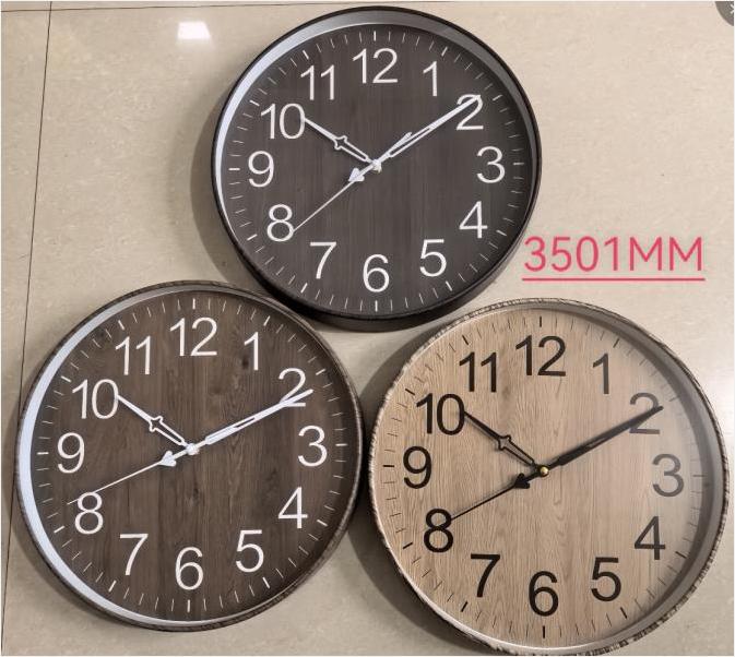 Reloj de pared tipo madera YHQ-3501MM