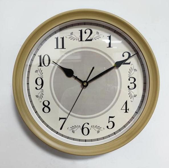 Reloj de pared luminoso FHS-8635MQ-4, 35 x 35 x 7 cm