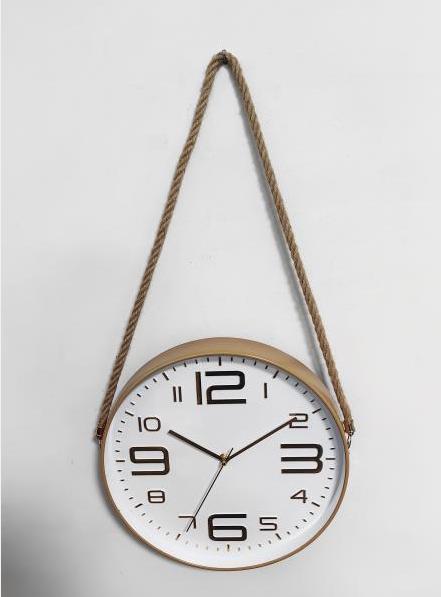 Reloj de pared tipo madera con cuerda FHS-SZ2332MWT-C de 32 cm